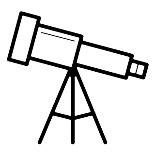 telescope icon