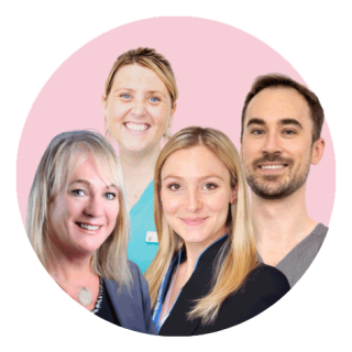 Faye Donald, Benjamin Tighe, Laura Bailey, Christina Chatfield