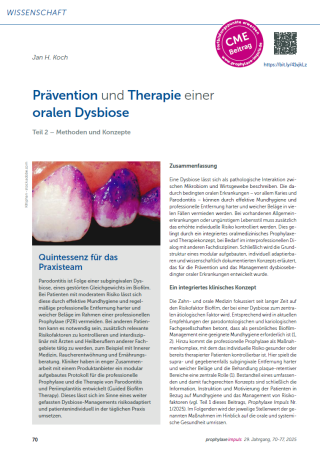 titel orale dysbiose teil 2