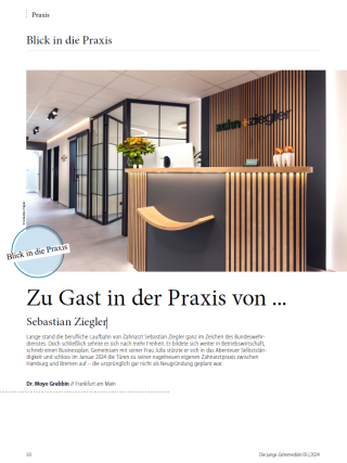 cover ziegler zu gast inder Praxis 