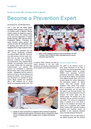 cover team work become a prevention expert